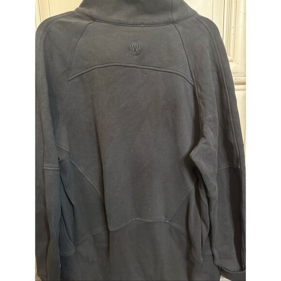 Lululemon Athletica Women's Scuba Funnel Neck Half Zip Sweatshirt Large - Picture 4 of 13